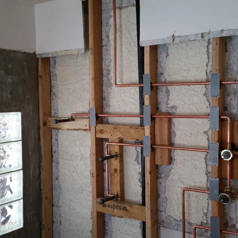 Copper pipe installation for Burst Pipe Repair in Posen