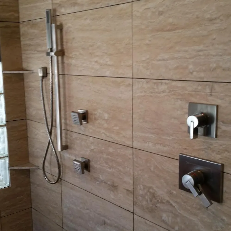 Shower fixture installation for Water Heater Installation in Posen